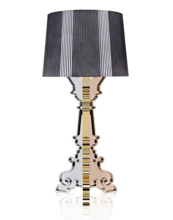 Bourgie Metal Table Lamp Multicolored Titanium