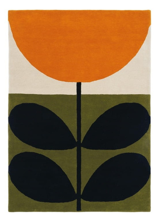 Orla Kiely Stem Black Carpet 059803