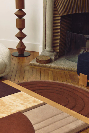 Toulemonde Bochart Bijoux Precieux Brun Carpet