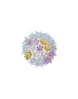Bloom Applique Wall Lamp Lavender