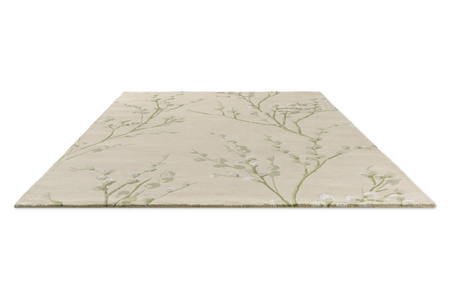 Laura Ashley Pussy Willow Hedgerow Green carpet 079807