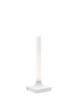 Goodnight Battery Table Lamp White Matte