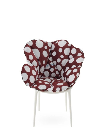 Alice's Flowers Pillow Red Dots