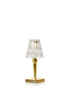 Battery Metal Lamp Gold