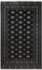 Pakistan Bokhara Wool Carpet Black 197 x 315