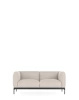 Asia Sofa Two-Seater (Panamino) Biały