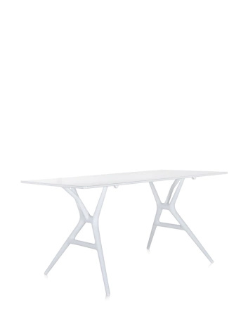 Spoon Table 140x74 cm Stół Biały
