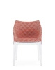 Madame Liberty Chair Transparent Red