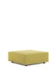 Plastics Outdoor Liberty Obi Check Pufa Żółty