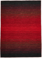 Dywan Rezas Panorama Kelim Black Red