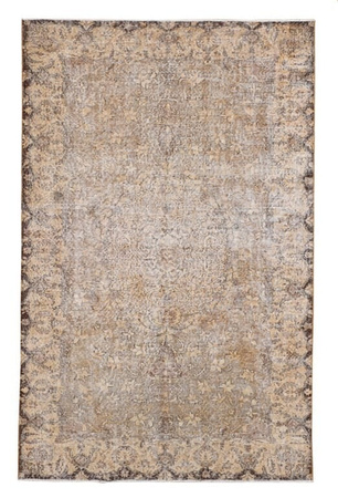 Vintage Iranian Wool Rug Unique 10894 204x316