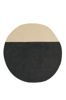 Nanimarquina Pearls Black Carpet