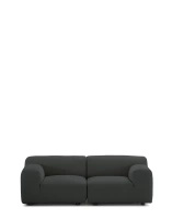 Plastics Duo Two-Seater Orsetto Sofa Szary