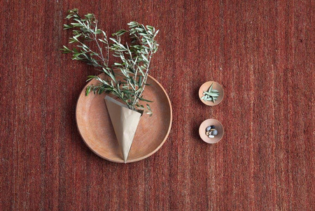 Nanimarquina Earth Terracotta Carpet