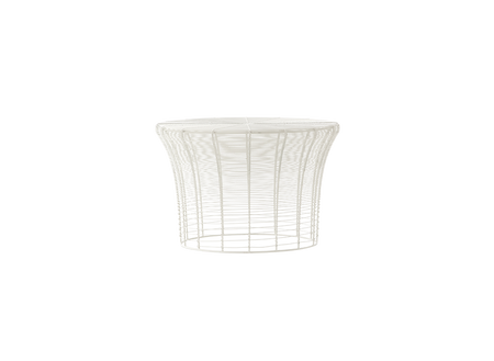 Stolik Gan Aram High White Ø61 cm