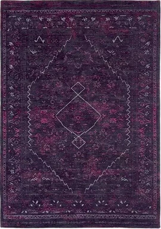 Louis De Poortere Silver Lining Pale Ruby rug 8517
