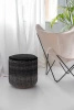 Nanimarquina Tres Persian Pouf S Black