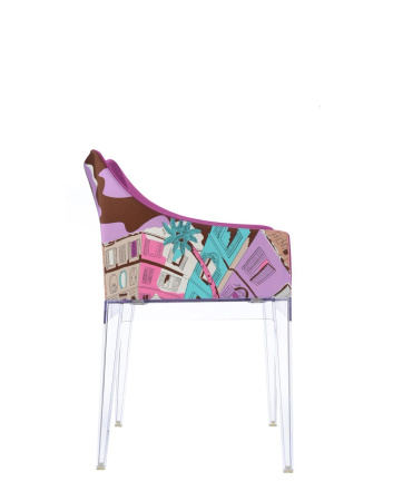 Madame Pucci Chair Transparent Rome