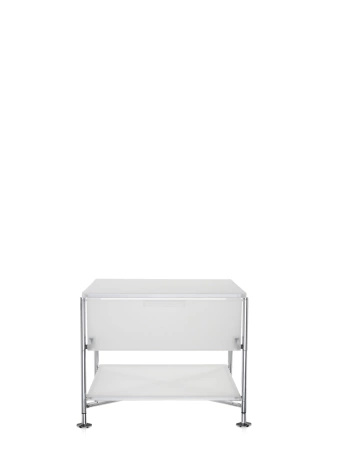 Mobil 1 Drawer With Feet Dresser White