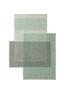 Gan Canevas Geo Green Carpet