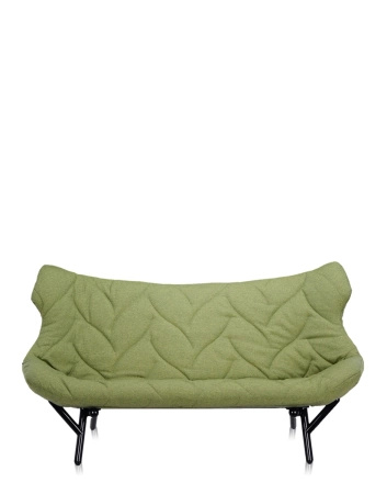 Foliage Trevira Sofa Black Green