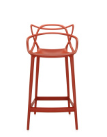 Masters Stool 65 cm Stołek Barowy Pomarańczowy