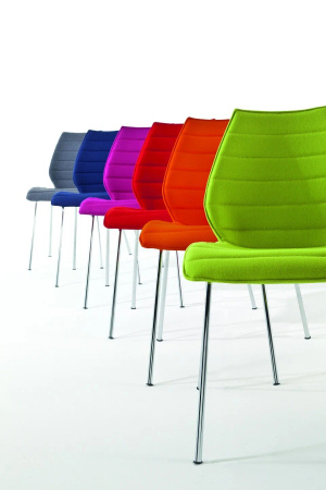 Maui Soft Trevira Chair Gray