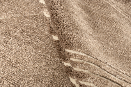 Dywan Landscape Fields Brown