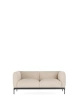 Asia Two-Seater Sofa (Cotone Structure) Beige