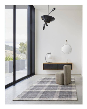 Gan Cuadros Grey-Rust Carpet