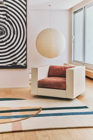 Toulemonde Tacubaya Crème Carpet