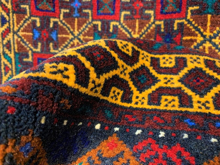 Dywan Wełniany Belutch Iranian 206x116
