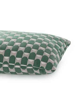 Cushion Outdoor Liberty Obi Check 48x32 cm Pillow Green