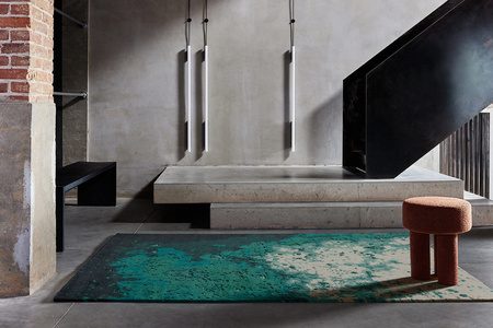 Serge Lesage Dip Deep Turquoise Carpet