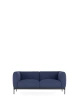 Asia Sofa Two-Seater (Bouclè) Niebieski