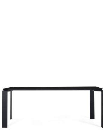  Four Ceramic 190x79 cm Black Marquina Table 