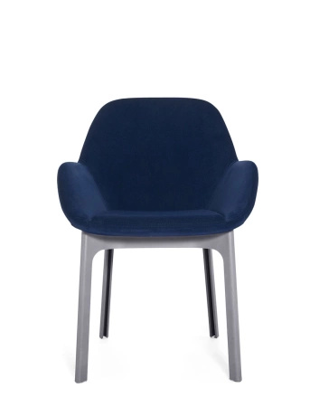 Clap Aquaclean Armchair Gray Navy Blue