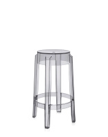 Charles Ghost 65 cm Bar Chair Smoky