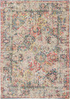 Louis de Poortere Antiquarian Antique Bakthiari Janissary Multi carpet 8712