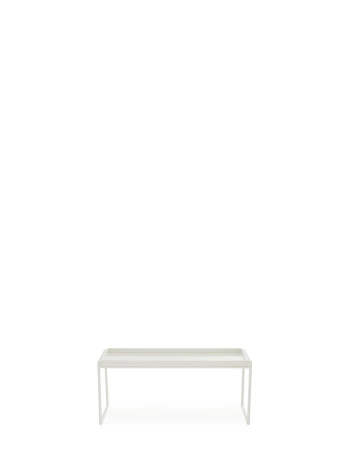 Trays 80 cm x 40 cm Table White