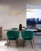Nemo Kepler Petite Downlight 3000 K Gold Pendant Lamp
