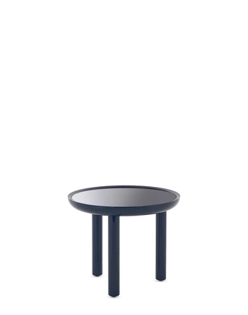 K-Top Tinted Mirror Table - Blue