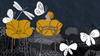 Alice's Flowers Poduszka Czerwony Paski