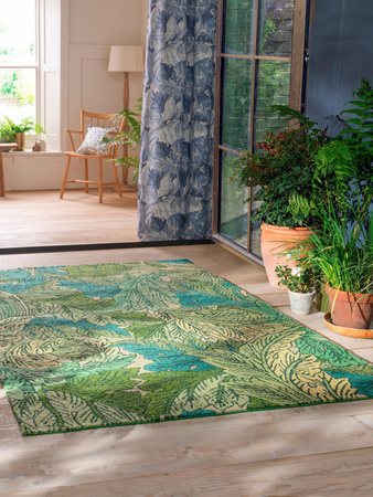 Morris&Co Acanthus Nettle Sky Blue rug 427307