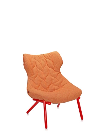 Foliage Trevira Armchair Red Orange