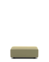 Plastics Tech Fabric Puff Green