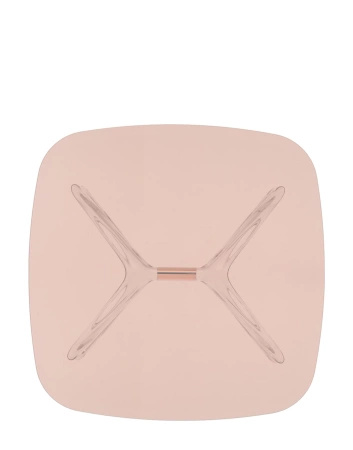 Blast Square Table Pink/Brown