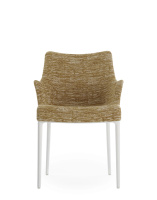 Eleganza Nia Chair White Mustard