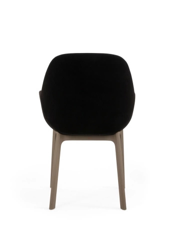 Clap Aquaclean Armchair Taupe Black
