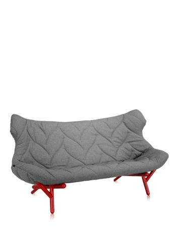 Foliage Trevira Sofa Red Gray